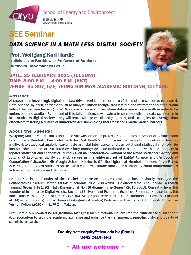 Data Science in a Math-less Digital Society