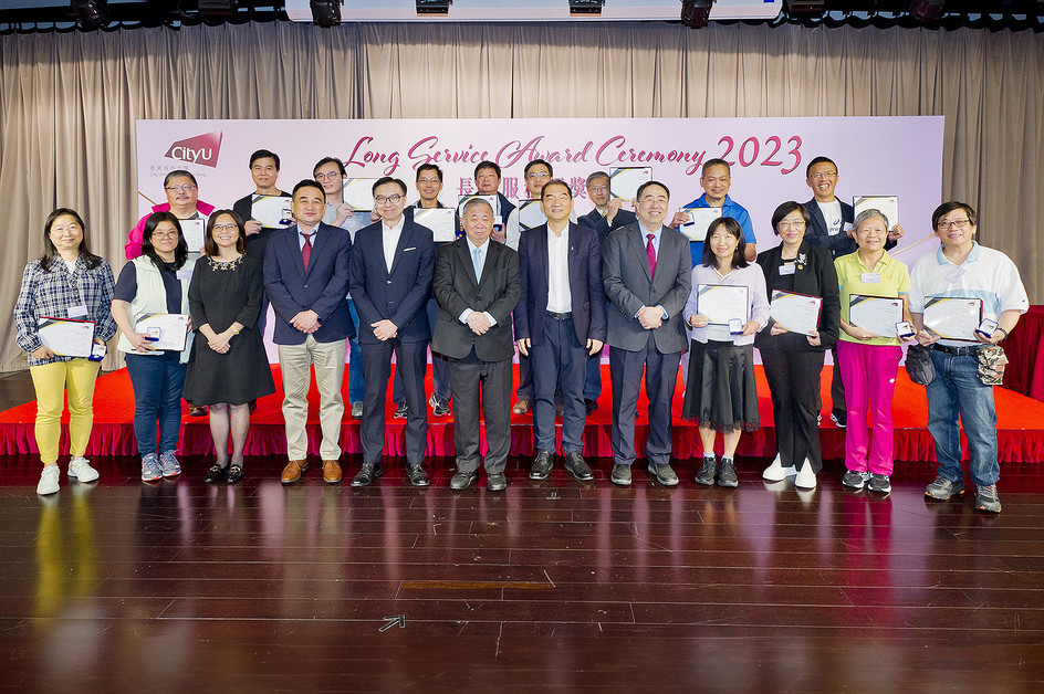 News CityU awards long-serving staff for their dedication to the University Add to Default shortcuts