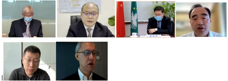Frist Row from Left to Right:   Prof. Christian WAGNER, Mr. LIU Chunhua Mr. LIU Dexue, Prof. HUANG Jin   Second Row:  Dr. SI Xiao, Prof. TAN Cheng Han