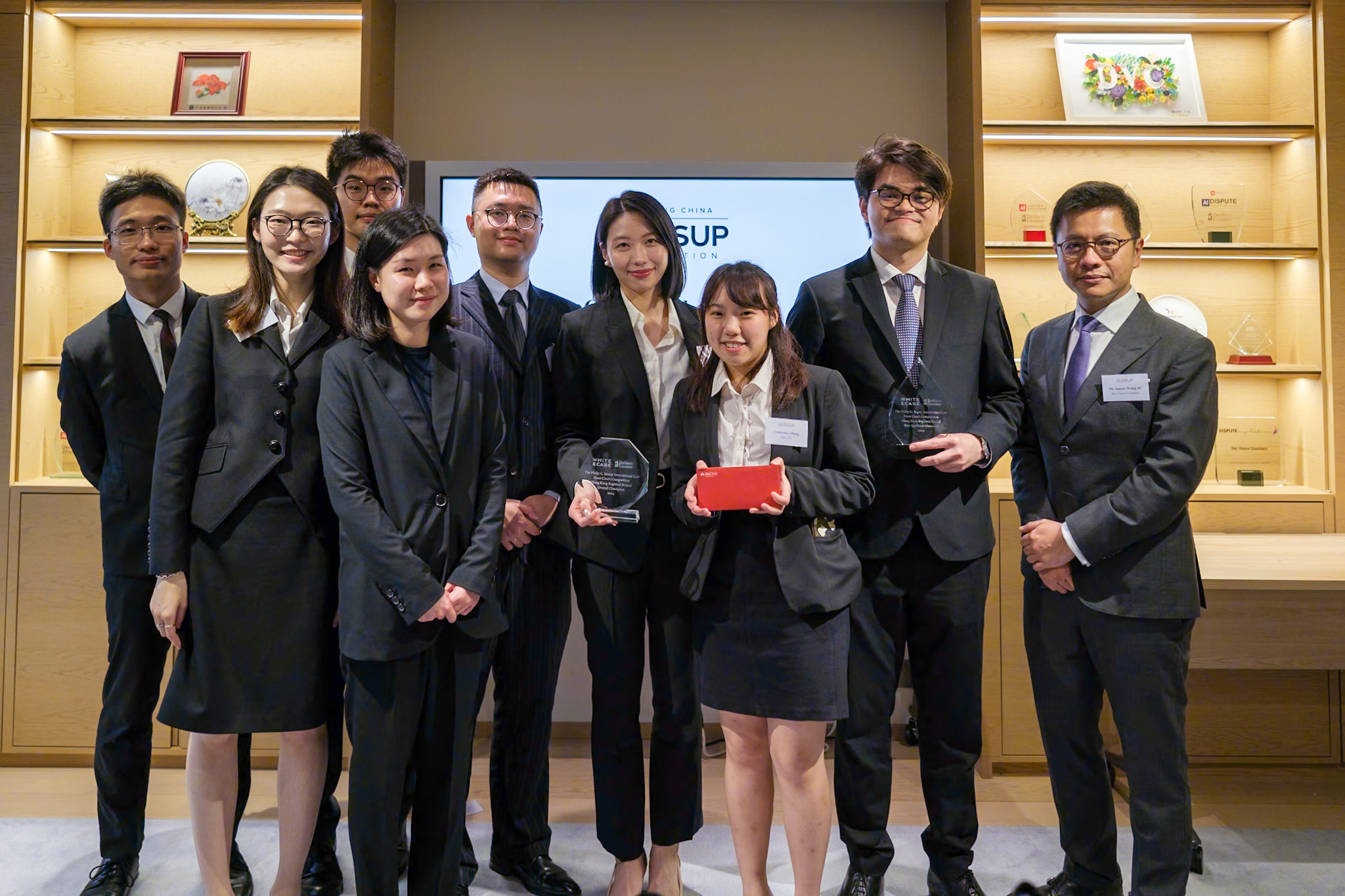 祝賀城大代表隊勇奪傑賽普國際法模擬法庭辯論賽 2024 年區域賽(香港)冠軍2