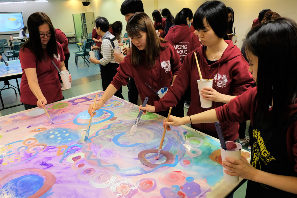 The Caring Leaders 2019-2020 were ready to start their new journey.