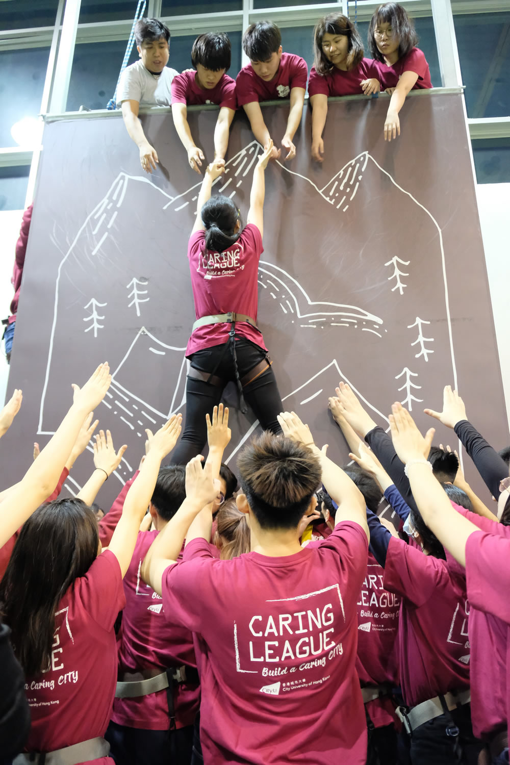 The Caring Leaders 2019-2020 were ready to start their new journey.